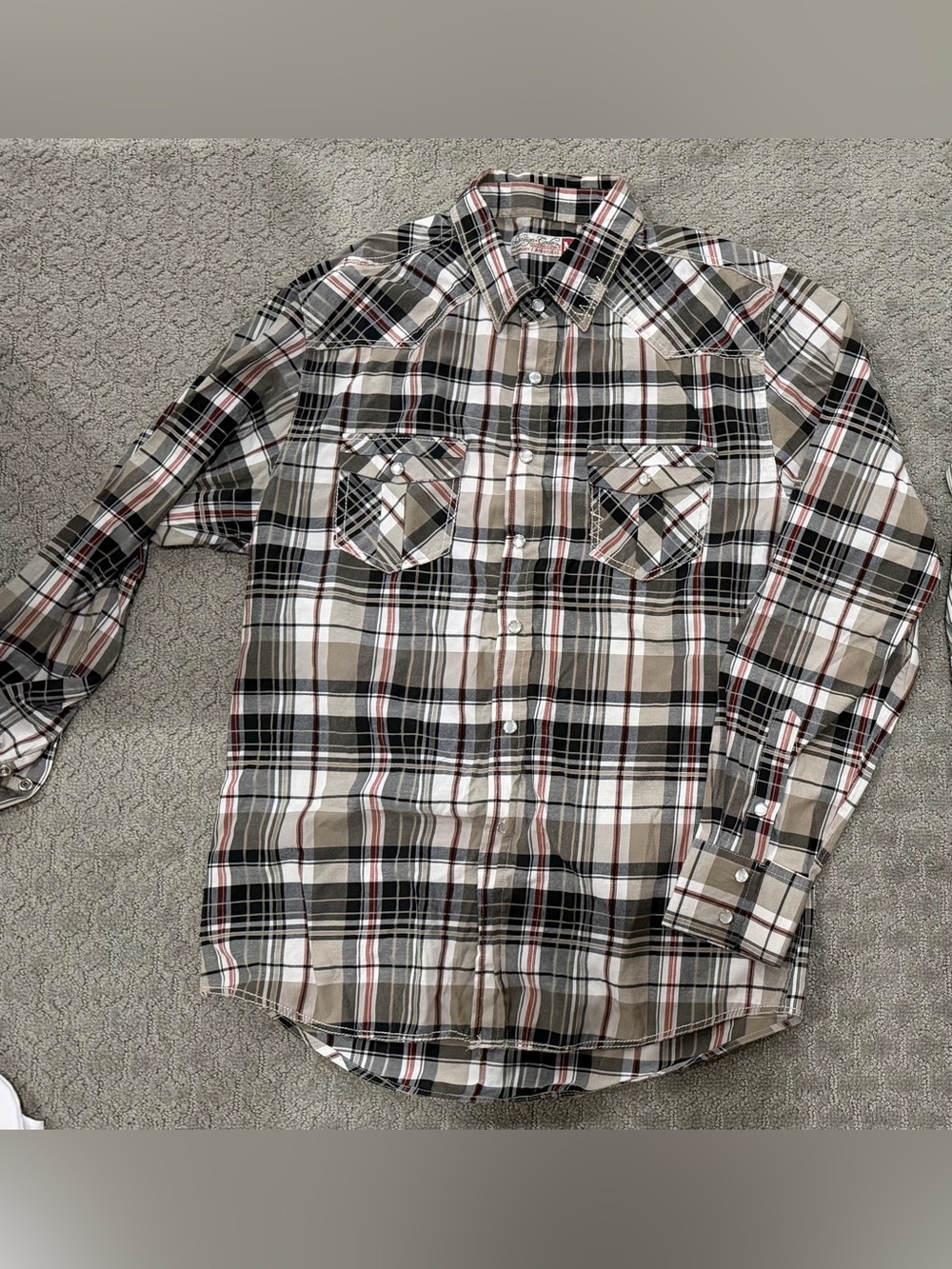 Men’s Sovereign Codes western Pearl snap button up shirt